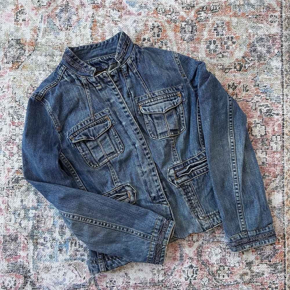 Blazer Jean Jacket - image 1